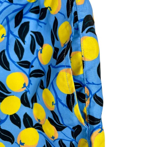 NWOT L.L. Bean Summersalt Drawstring Swim Trunks Board Shorts Blue Men's Medium - Picture 8 of 12